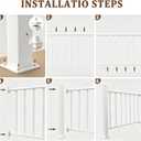 4FT White Deck Railing Kit for Deck, Porch, Patio & Balcony