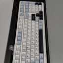 AULA F99 Wireless Mechanical Keyboard, Hot Swappable Custom Keyboard, Pre-lubed Linear Switches, Gasket Structure, RGB Backlit Gaming Keyboard (Blue&White)