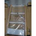 YAMAZAKI home Plain Expandable 3-Tierd Shoe Rack White