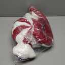 GKWW 2Pcs Christmas Candy Cane Plush Pillow Red White Peppermint Throw Pillows Xmas Red Spiral Lollipop Pillow Cute Christmas Decorations for Sofa Windowsills Sofa Bedroom (Candy)