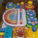 auby Busy Board 3.0 Detachable & Assemblable Educational Sensory Toy for Toddlers 1-6 Portable Learning Activity Board with 7 Travel-Friendly Tools, Fine Motor Skills Development, 11 Inches X 15.3 Inches X 3.5 Inches