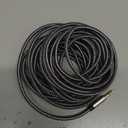 Tiierzon 1/8 to 1/4 Stereo Cable 25Ft, 6.35mm 1/4" Male to 3.5mm 1/8" Male TRS Bidirectional Stereo Audio Cable Jack for Guitar, Home Theater Devices, Speaker and Amplifiers(25Ft)