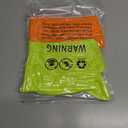 2 x Women's Neon Scrunch Crew Socks 80s 90s Retro 3-Pack Cotton Stacked Boot Calf Cozy Ribbed Slouchy Socks Size 5-10 (1-white/Neon Green/Neon Orange)