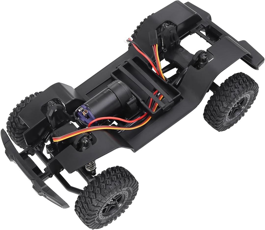 TRX4M 155mm 6.10in Wheelbase Assembled Frame Chassis Front Rear Axles Gearbox for 1/18 AX-8560 Rc Crawler TRX4-M Bronco Defender