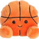 Aurora® Adorable Palm Pals™ Hoops Basketball™ Stuffed Animal - Fun Collectible Plush for Kids and Adult Collectors - Perfect for Decorating Rooms and Birthday Gifts - Orange 4 Inches 2 Pcs