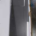 Shintenchi Modern Farmhouse Sideboard Buffet Cabinet with Storage with 3 Doors, 42"Barn Doors Buffet Cabinet with Storage, Wood Coffee Bar Cabinet with Adjustable Shelf for Kitchen, Living Room, Grey