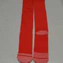 CS CELERSPORT 2 Pack Baseball Softball Socks Over the Calf Sports Tube Socks for Youth Men and Women Large Red L