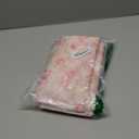 12Pcs Pink Bow Flower Cotton Fabric Bundles Vintage Rose Bowknot Fat Quarters Watercolor Sewing Fabrics for DIY Craft Party Decor, 18 x 22 Inch