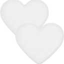 Shapenty 4Inch Resin Heart Coaster Molds Silicone Epoxy Molds for Resin Casting Bowl Mat Trays Valentine’s Day Wedding DIY Home Decoration Crafting Projects (2)