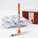 U-100,1mL (1cc) 31G, 5/16" (8mm) Syringes, Disposable, Individually Wrapped and Sterilized, Pack of 100. Smooth Plunger, Tripple Sharpened, Lubricated. In FREE 1 Gal Sharps Container