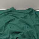 Lynwitkui Women's V Neck Chiffon Blouses Cap Sleeve Shirts Casual Loose Work Office Solid Tops Dark Green XL