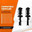 Front Complete Strut Shock Absorber Compatible with Matrix 10-13