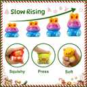 2025 Christmas Advent Calendar, Slow Rising Squishy Toys 24 Days Countdown Calendar Soft Cute Stress Relief Toys for Kids Girls Boys Teens Rewards Christmas Party Favor Gifts