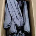 Jeep Wrangler Deluxe 4 Seater Stroller Wagon by Delta Children - Premium Quad Stroller Wagon for 4 Kids with Convertible Seats, Adjustable Push/Pull Handles, Removable Canopy & Flat Fold, Grey