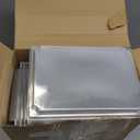 ReliThick 50 Pack 8 x 6 Charcuterie Boxes with Clear Lids Large Individual to Go Food Containers Disposable Ppaer Boards Take out Bakery Boxes Bulk for Party Salad Sandwich Cookies Desserts(Kraft)