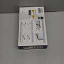 Tokluck PS5 Slim/Pro Horizontal Cooling Stand for Disc & Digital, Dual Controller Charger with 3-Level Cooling Fan, PS5 Stand for Pro & Slim Console (NOT Fit 2020 Regular Version) (White)