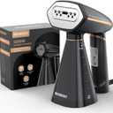 Travel Steamer for Clothes, Fast Heating,2 Steam Levels,1200W Portable Handheld Garment Steamer,350ml Detachable Water Tank, Auto Shutoff, Foldable Handle Clothes Steamer Removes Wrinkle