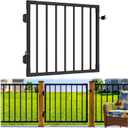 3ft x 36in Aluminum Deck Gate Kit with Self Closing Hinges & Latch