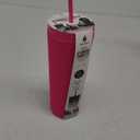 24oz Fully Studded Tumbler. Matte Burgundy Studded Tumbler with Lid and Straw. Reusable Double Walled Insulated Travel Tumbler. Plastic Acrylic Pastel Colored Tumbler Cup for Iced Coffee Smoothie.