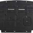 Engine Splash Shield Guard for Audi Q5 2009-2017 / SQ5 2014-2017 - Heavy-Duty PVC Skid Plate for Engine & Radiator - w/Extended Cover, Service Holes & Vent Design