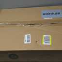 3 Tier Heavy Duty Rolling Utility Cart,18" D x 23.8" W x 36.6" H Rolling Carts with Wheels,Commercial Grade Metal with Handle Bar & Shelf Liner,Trolley Serving Storage Cart for Kitchen Black