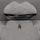 X Large Memory Foam Seat Cushion Lumbar Support Pillow for Sciatica & Tailbone Pressure Relief Coccyx Pad for Office Chair, Car,Wheelchair,Home,Office (Gray)