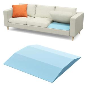 Sellmazon Couch Cushion Support for Sagging Seat - 20" x 20" High-Density Trapezoid 40D Firm Foam Sofa Cushion Supports, Couch Supporter for Under The Cushions, Blue Set of 1