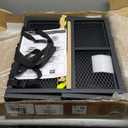 Pawaboo Extra Wide Dog Stairs for Car, Foldable Dog Ramps for Car with Non Slip Surface & Reflective Tape, Heavy Duty Dogs Steps for Cars, SUV, Truck, 300lbs Capacity, 14"-35" Adjustable Height