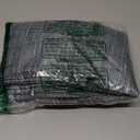 Sun Zero Brooks Burlap Weave Thermal Extreme Total Blackout Grommet Curtain Panel, 52" x 63", Navy/Denim Blue