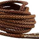 IRONLACE Unbreakable Round Bootlaces - Indestructible, Waterproof & Fire Resistant Laces, 1500-Pound Breaking Strength/Pair