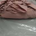 JIKAL Kids Bed Canopy with Ruffles Cotton Hanging Tent Frills Curtain Net for Baby Nursery Room Children Reading Nook Decor