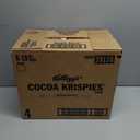 Kellogg's Cocoa Krispies Breakfast Cereal, Kids Snacks, Family Breakfast, Family Size, Chocolatey Flavor (8 Boxes) BBD 03/17/2026