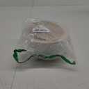 Bird Bath for Parakeets - Small Medium Bird Shower & Bathing Fountain with Filtered Circulating Water Pool Sink for Parrots Lovebirds Conures Finches Cockatiels - Pet Accessories (White Large)