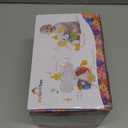 Baby Toys 3-6 Months, Musical Stuffed Elephant Toddler Toy for Newborn Infant 3 6 9 12 Months, Tummy Time Toys Montessori Sensory Toys 0-6 6-12 Months, Crinkle Paper, Mirror Soothing Music Shower Gift