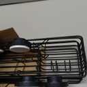 LEVERLOC Shower Caddy Suction Cup, 2 Pack suction shower shelf with Hooks & Soap holder, NO-Drilling Bathroom Holder, Rustproof bathroom organizer, Black