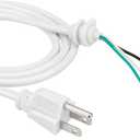 Mixer Cord Power 9701025 for KitchenAid Stand Mixer Replacement (White),3.9ft Cord-Power Fits Various KitchenAid Models