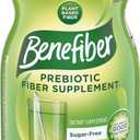 Benefiber Daily Prebiotic GLP-1 Friendly Fiber Supplement Powder for Digestive Health, Unflavored - 250 Teaspoons (17.6 Ounces)