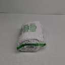 Smiry Luxury Chenille Bathroom Rugs 30x20, Extra Soft and Absorbent Shaggy Bath Mat, Machine Washable, Non-Slip Plush Carpet Runner for Tub, Shower, and Floor, Home Decor Accessories, White