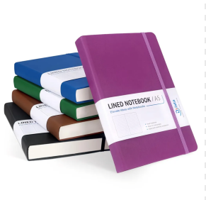 5 Pack Hardcover Journal Notebooks for Work 320 Pages A5 Thick Journals Bulk 5.8 x 8.4 Inch 100 GSM Paper College Ruled Notebooks for Writing, Journaling, Note Taking
