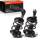 A-Premium Front Complete Strut Assemblies with Coil Springs, Set of 2
