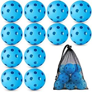 Coopay 16Pack Baseball Practice Balls Plastic Training Balls Lightweight Hollow Softballs with a Drawstring Bag for Hitting, Baseball Training Indoor Outdoor Use Coopay 16Pack Baseball Practice Balls Plastic Training Balls Lightweight Hollow Softballs with a Drawstring Bag for Hitting, Baseball Training Indoor Outdoor Use