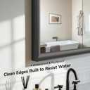 USHOWER 24x36 Inch Black Bathroom Mirrors for Over Sink