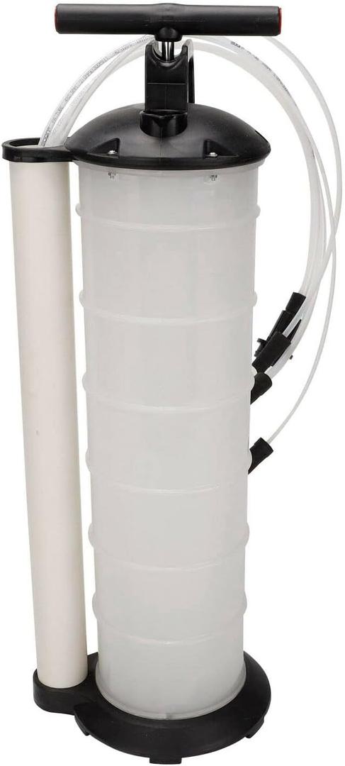 SUPERFASTRACING Oil Fluid Extractor 6.5L Manual Vacuum Fuel Petrol Pump Transfer Syphon Suction