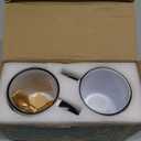 Promoted to Grandma & Grandpa Est 2027 Mug Set - Grandparents Mug - Pregnancy Reveal Mugs - Grandparents Baby Announcement Birthday Gift