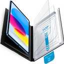 Mothca 2 Pack Matte Glass Screen Protector for iPad 11-inch A16 2025 (11th Generation) / iPad 10th Generation 10.9-inch 2022 with Quick Installation Tray, Anti-Glare & Anti-Fingerprint Tempered Glass