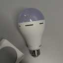 NEBO BLACKOUT BACKUP Emergency Bulb | 850 Lumens, 4 Light Modes, LED Rechargeable Light Bulb, Automatic Charging, Works Without Power, E26 Screw Base, Includes Power Cap & Portable Hanging Hook (Single)