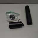 CIRCLE JOY Electric Bottle Opener Set Rechargeable 7-in-1 Set with Foil Cutter, Electric Opener, Electric 2in-1 Aerator & Pourer, Electric Vacuum Pump and 2 Stoppers, Black