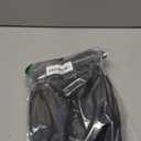 Garment Bags for Hanging Clothes, 45'' Suit Bag Cover for Storage and Travel, Dress Bags for Gowns Long (Black)