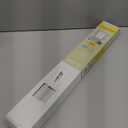 Cordless Light Filtering Mini Blind - 23 Inch Width, 42 Inch Length, 1" Slat Size - Pearl White - Cordless GII Morningstar Horizontal Windows Blinds for Interior by Achim Home Decor