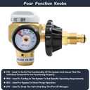 VN-500 Nitrogen Purge Control Valve Regulator And Flow Meter Hybrid Design Nitrogen Purging Regulator w/500psi for leak testing